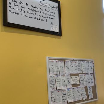 Cafe 301 - A pay it forward board. What an AMAZING idea! - Food Trucks Near Me - Mountjoy, Pennsylvania