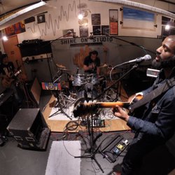 Shine On Studio - Live blues recording with Lucien Smith & Brian Camara.