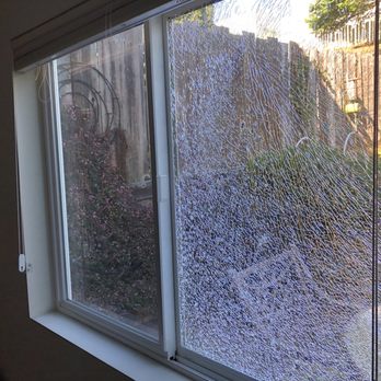 Three Kings Construction - Cracked window. - General Contractors Near Me