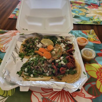 Tacos jose's - a taco in a takeout container - Food Trucks Near Me - New Braunfels, Texas