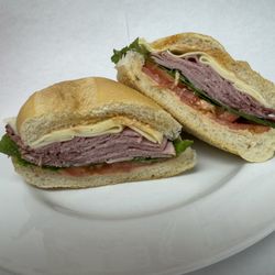 East Village Meat Market - Ham and Cheese Sandwich