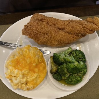 Kelsey's - Cat fish , Mac & cheese , broccoli - Soul Food Near Me - Atlantic City, New Jersey