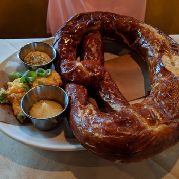 Roost - Bread service! Pretzel is amazing and pairs well with the pimento cheese and butters. - New American Near Me - Houston, Texas Roost - Bread service! Pretzel is amazing and pairs well with the pimento cheese and butters. - New American Near Me - Houston, Texas
