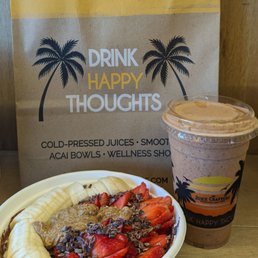 Acai Chocolate Bowl and Crunchy Monkey Acai Chocolate Bowl and Crunchy Monkey