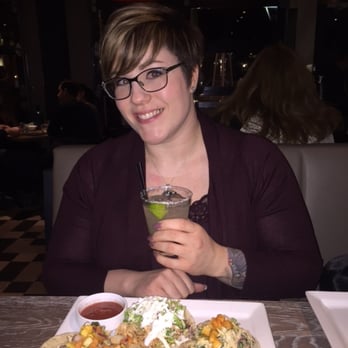 North County - Chicken Tinga, Duck, and Baja Fish tacos. Original Margarita. Happy diner. - Mexican Near Me - Denver, Colorado