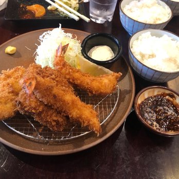 Koromo - Chicken Katsu and ebi fry combo - Japanese Near Me - Aiea, Hawaii