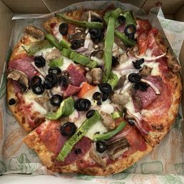 Combination pizza