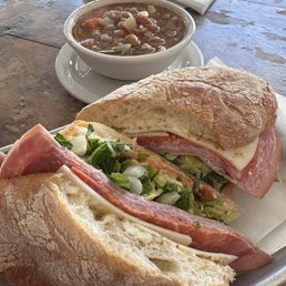 OG and cup of minestrone. OG and cup of minestrone.