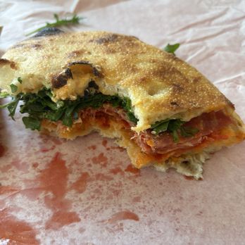 Strada - Mostly eaten Spicy Soppressata - Sandwiches Near Me - Fresno, California Strada - Mostly eaten Spicy Soppressata - Sandwiches Near Me - Fresno, California