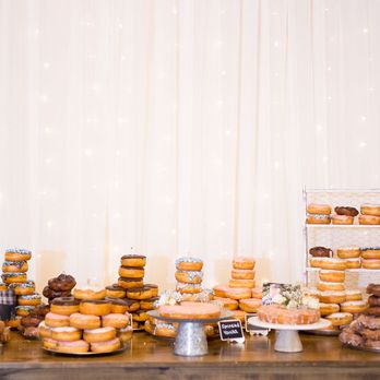 Johnny Doughnuts - So many flavors too! Johnnys delivered just before dinner, and our venue set them out. - Donuts Near Me - San Rafael, California