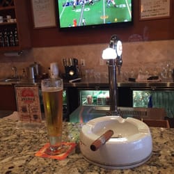 Clubhouse Cigar & Bar - Presidente and a Perdomo Lot 23. Sweet!!!