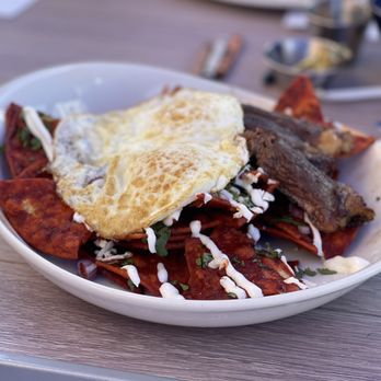 Polo’s Corner - chilaquiles with steak - New American Near Me - Livermore, California Polo’s Corner - chilaquiles with steak - New American Near Me - Livermore, California