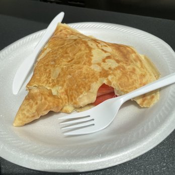 Charlotte Crepes - Savory Crepe with Cucumber, Tomato, Smoked Salmon, and Swiss - Creperies Near Me - Tysons, Virginia Charlotte Crepes - Savory Crepe with Cucumber, Tomato, Smoked Salmon, and Swiss - Creperies Near Me - Tysons, Virginia