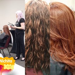 Meraki Salon and Spa - Brazilian Blowout before and after pics....