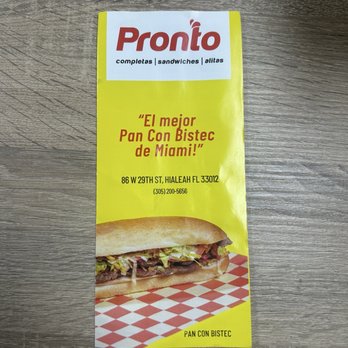 Pronto Cafe - Empanadas Near Me - Hialeah, Florida