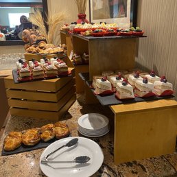 Breakfast brunch buffet