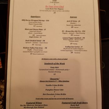 The Orchards - Menu - New American Near Me - Chambersburg, Pennsylvania