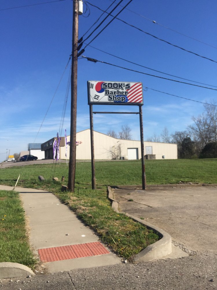 Sook's Barber Shop Logo