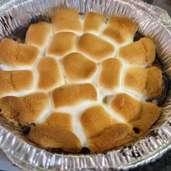 BJ's Restaurant & Brewhouse - Last week S'mores Peanut Butter Pizookie - New American Near Me - Downey, California