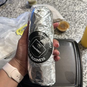 Burrito District - Grilled Chicken Burrito - Mexican Near Me - Spring, Texas