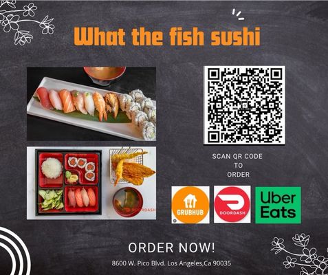 Menu photo 2 What the Fish Sushi Los Angeles, CA Menu photo 2 What the Fish Sushi Los Angeles, CA