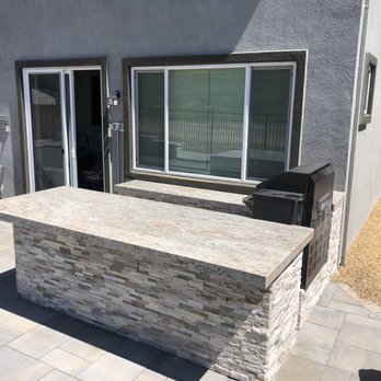 SAE Marble & Granite - Salvador and crew final work! Cant believe it matches all our backyard theme - Countertop Installation Near Me - Hayward, California SAE Marble & Granite - Salvador and crew final work! Cant believe it matches all our backyard theme - Countertop Installation Near Me - Hayward, California