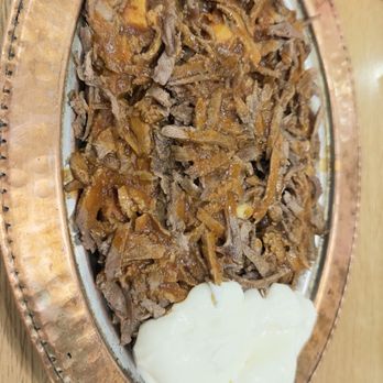 Istanbul Mediterranean 2 - Iskandar kebap plate and yogurt very delicious - Turkish Near Me - Las Vegas, Nevada