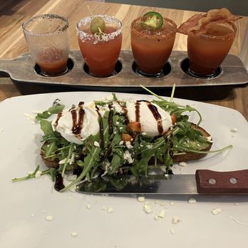 Broken Yolk Cafe - Feta Avocado Toast w/Egg - Breakfast & Brunch Near Me - Oceanside, California