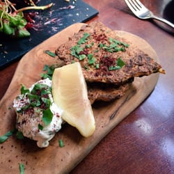 L'al Churrasco - Feta & courgette fritters (2016)
