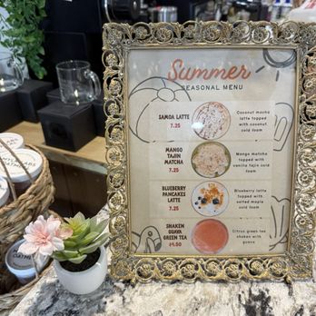 daily ritual coffee - Summer seasonal menu - Cafes Near Me - Charlotte, North Carolina