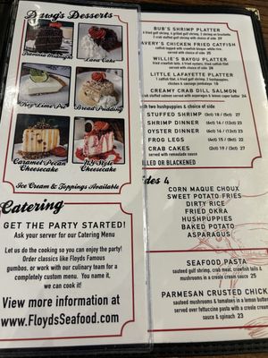 Menu photo 6 Floyds - Pearland Pearland, TX