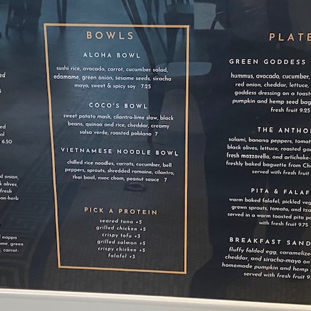 Coco's Kitchen and Cafe - The menu! - Juice Bars & Smoothies Near Me - Charleston, West Virginia Coco's Kitchen and Cafe - The menu! - Juice Bars & Smoothies Near Me - Charleston, West Virginia