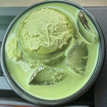 Matsu Matcha - Matcha latte with gelato (Genmai matcha gelato, boba on the bottom) - Desserts Near Me - Pleasanton, California Matsu Matcha - Matcha latte with gelato (Genmai matcha gelato, boba on the bottom) - Desserts Near Me - Pleasanton, California