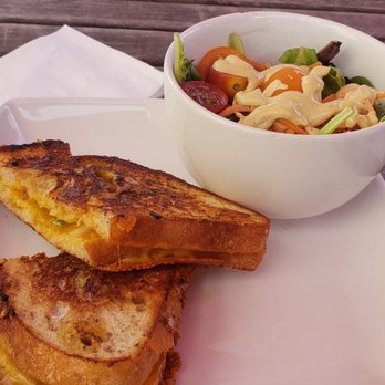 Subculture Coffee Jupiter - Jalapeno Bacon Grilled Cheese and Side Salad - Coffee & Tea Near Me - Jupiter, Florida Subculture Coffee Jupiter - Jalapeno Bacon Grilled Cheese and Side Salad - Coffee & Tea Near Me - Jupiter, Florida