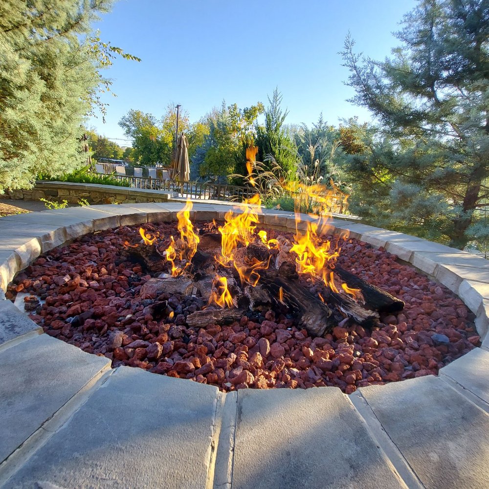 Courtyard by Marriott Pigeon Forge - A roaring fire... - Hotels Near Me - Pigeon Forge, Tennessee