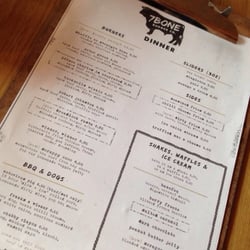 7Bone Burger Co - Menu.  Pure filth.
