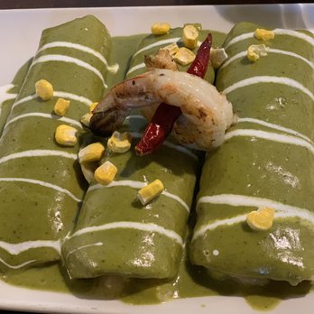Mi Dia From Scratch - Shrimp Enchilladas - Tex-Mex Near Me - Flower Mound, Texas