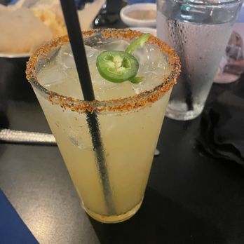 Beto & Son - Jalapeño peach margarita - Mexican Near Me - Dallas, Texas