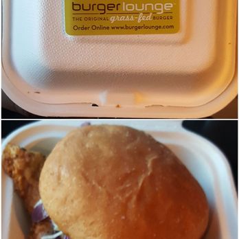 Burger Lounge - My 1st time here.  Trying the crispy chicken sandwich. - Burgers Near Me - Carlsbad, California