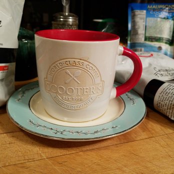 Scooter's Coffee - Well visiting there in Georgia I also got the special coffee cup to drink my special coffee in,! - Coffee & Tea Near Me - Roswell, Georgia Scooter's Coffee - Well visiting there in Georgia I also got the special coffee cup to drink my special coffee in,! - Coffee & Tea Near Me - Roswell, Georgia