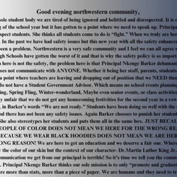 Northwestern High School - Students pissed off