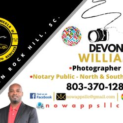 Notary On Wheels And Passport Photo Service - NOWAPPS - Business card.