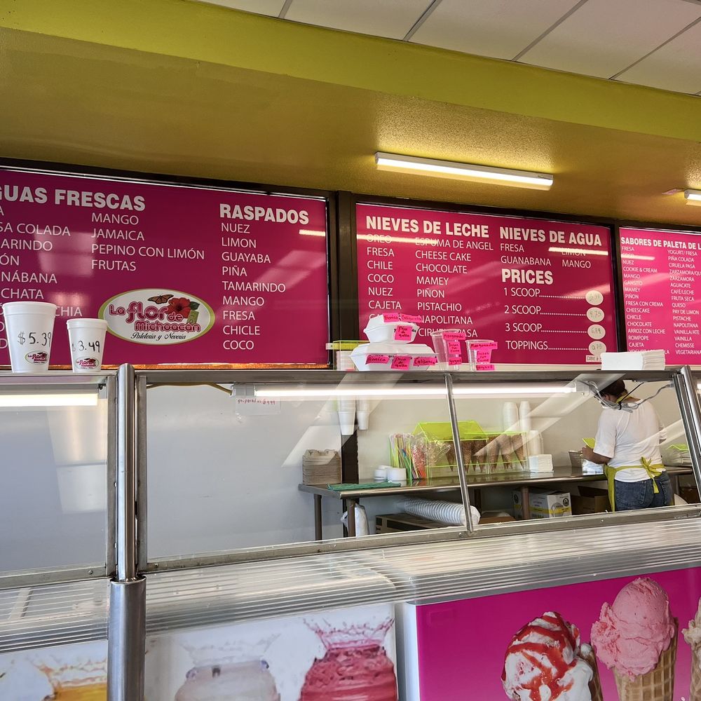 La Flor De Michoacan - menus and prices - Ice Cream & Frozen Yogurt Near Me - San Antonio, Texas La Flor De Michoacan - menus and prices - Ice Cream & Frozen Yogurt Near Me - San Antonio, Texas