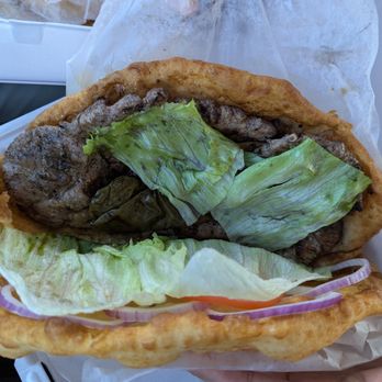 Ganado Flea Market - Pork Sandwich - Flea Markets Near Me - Ganado, Arizona