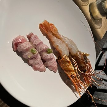 Harumi - Seared Toro and sweet shrimp. - Japanese Near Me - Phoenix, Arizona Harumi - Seared Toro and sweet shrimp. - Japanese Near Me - Phoenix, Arizona