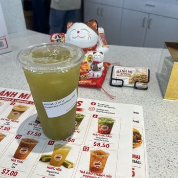 Banh Mi Xpress - fresh pressed sugar cane juice - Sandwiches Near Me - Vacaville, California