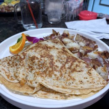 The Brunch Corner - Chicken pesto crepe - Breakfast & Brunch Near Me - Carmichael, California