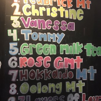 Tea Brick - I guess my drink ranked 6th. - Tea Rooms Near Me - Monterey Park, California Tea Brick - I guess my drink ranked 6th. - Tea Rooms Near Me - Monterey Park, California