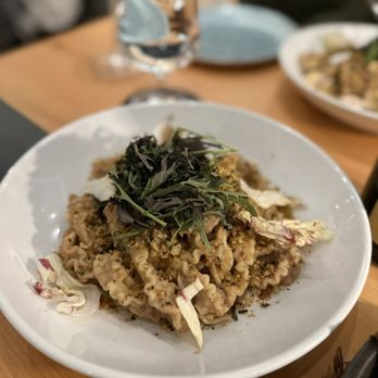 Carmagnola - Mafaldine with Meishan pork ragu - Italian Near Me - Hamilton, Ohio Carmagnola - Mafaldine with Meishan pork ragu - Italian Near Me - Hamilton, Ohio
