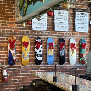 Overruled Smash Kitchen - Skateboard decor. Nice! - Hot Dogs Near Me - Jacksonville, North Carolina Overruled Smash Kitchen - Skateboard decor. Nice! - Hot Dogs Near Me - Jacksonville, North Carolina